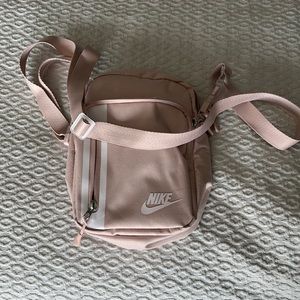 Nike pink crossbody bag